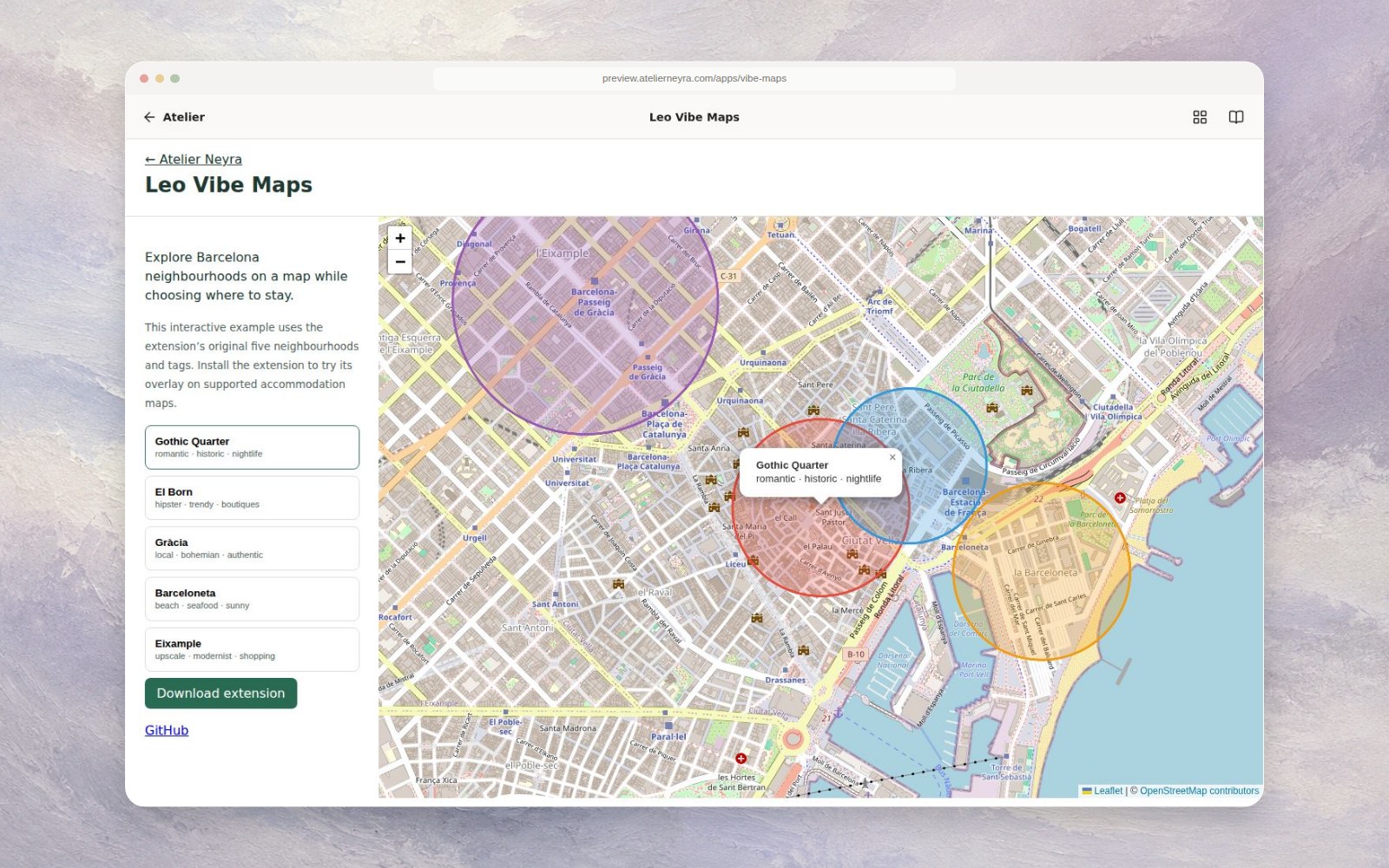 Leo Vibe Maps