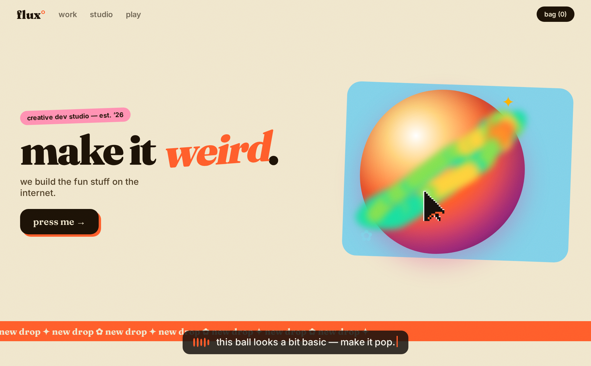 Dis Dat’s point-and-talk website demonstration